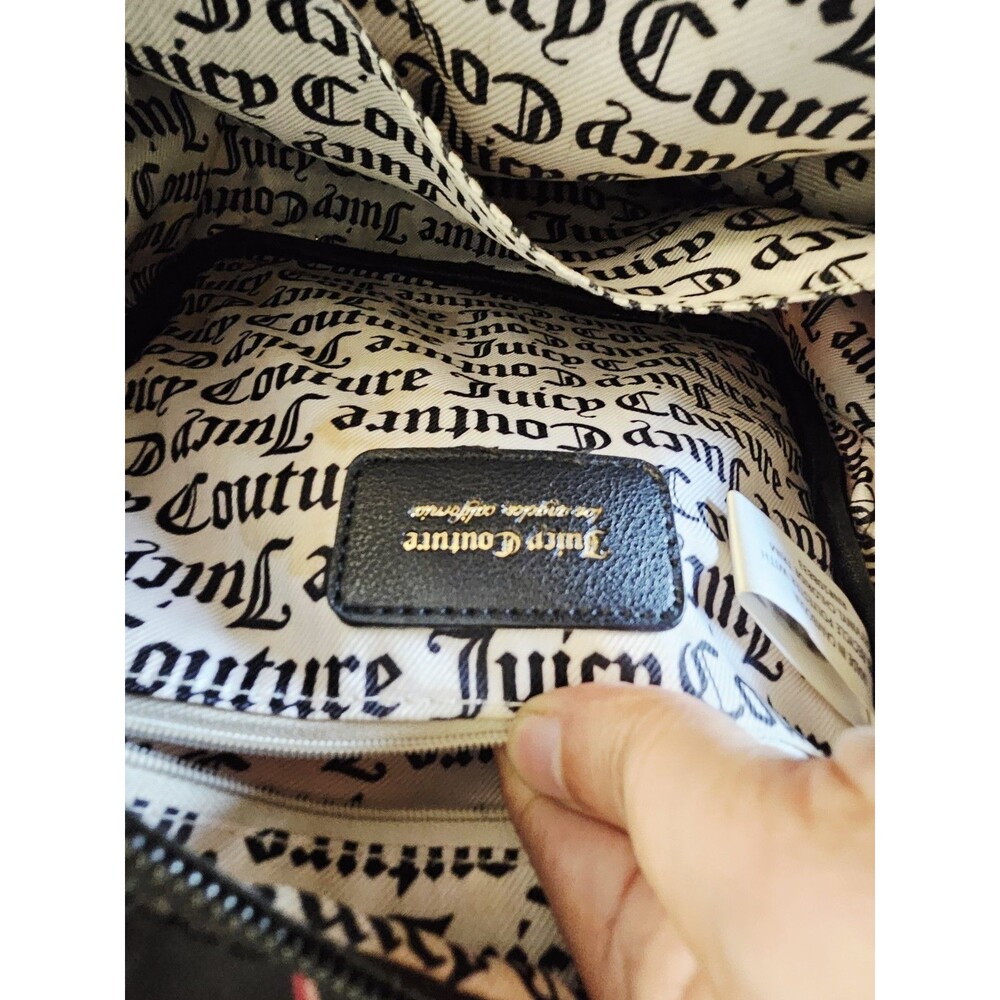 Juicy Couture Floral Mini Backpack | Black & Pink - Picture 10 of 10